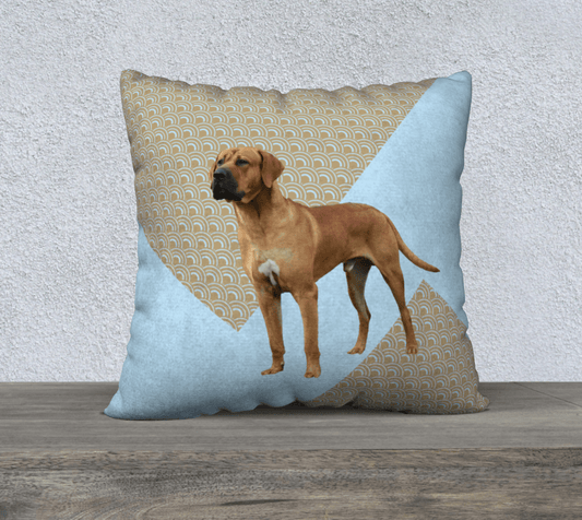 Cushion Cover - Japanese dogs - Tosa Inu - 22x22