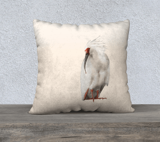 Housse de coussin - Oiseaux du Japon - TOKI - 22x22