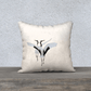 Cushion cover - Oiseaux du Japon - Tsuru