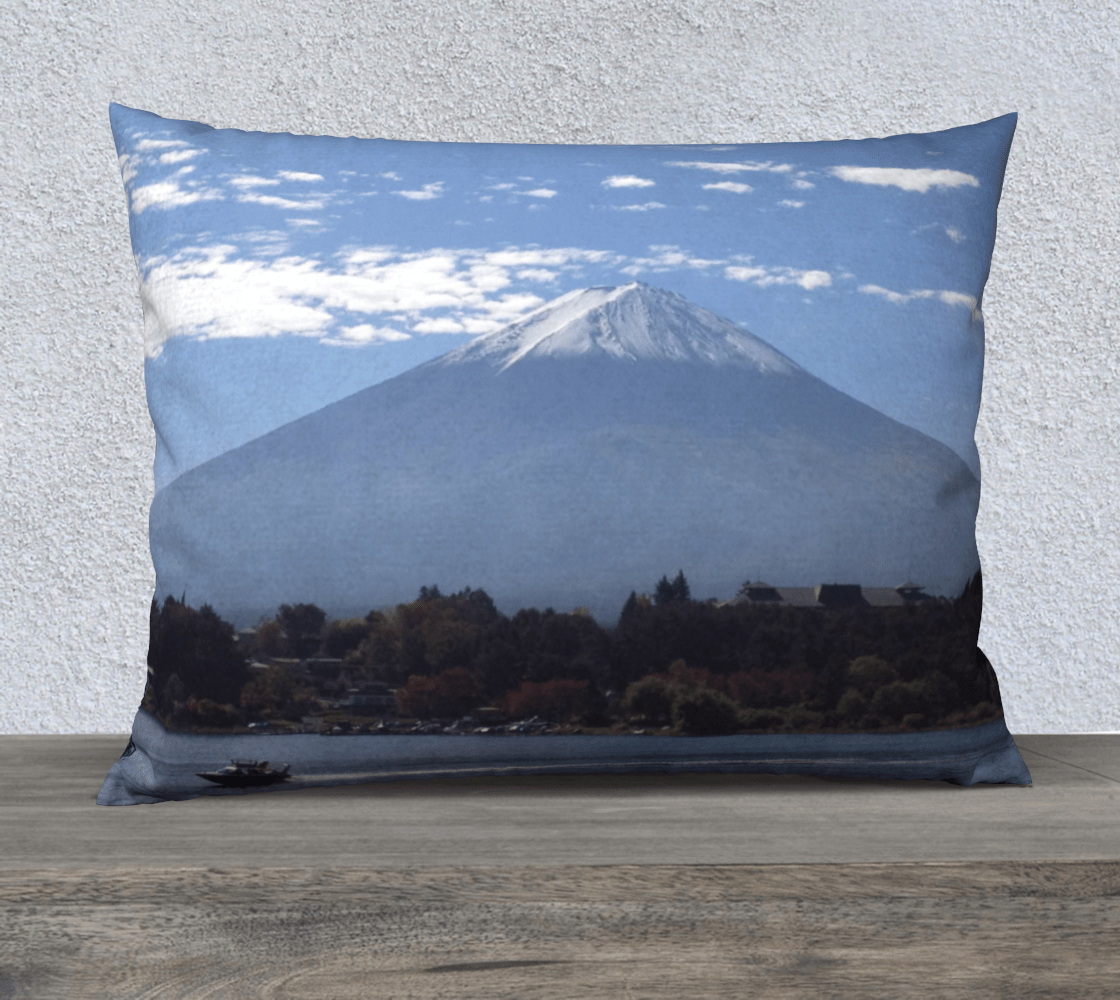 Cushion Cover - Paysage du Japon - Fuji 26x20  🇨🇦