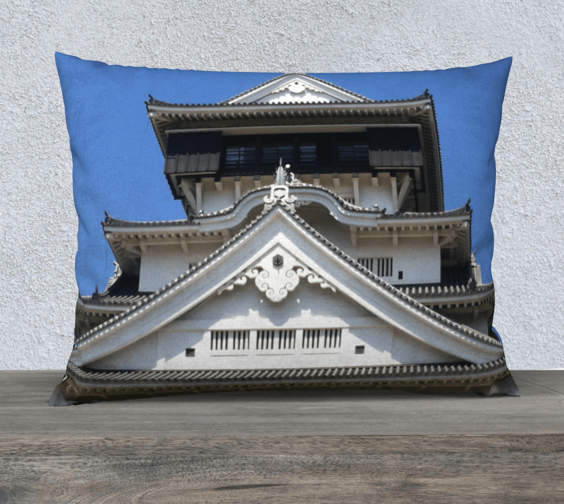 Cushion Cover - Paysages du Japon - Chateau 26x20