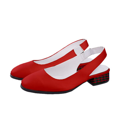 the-wheaten-store-red-tartan-women-s-classic-slingback-heels-shoes