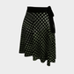Tartan Wrap Skirt - Olive Green