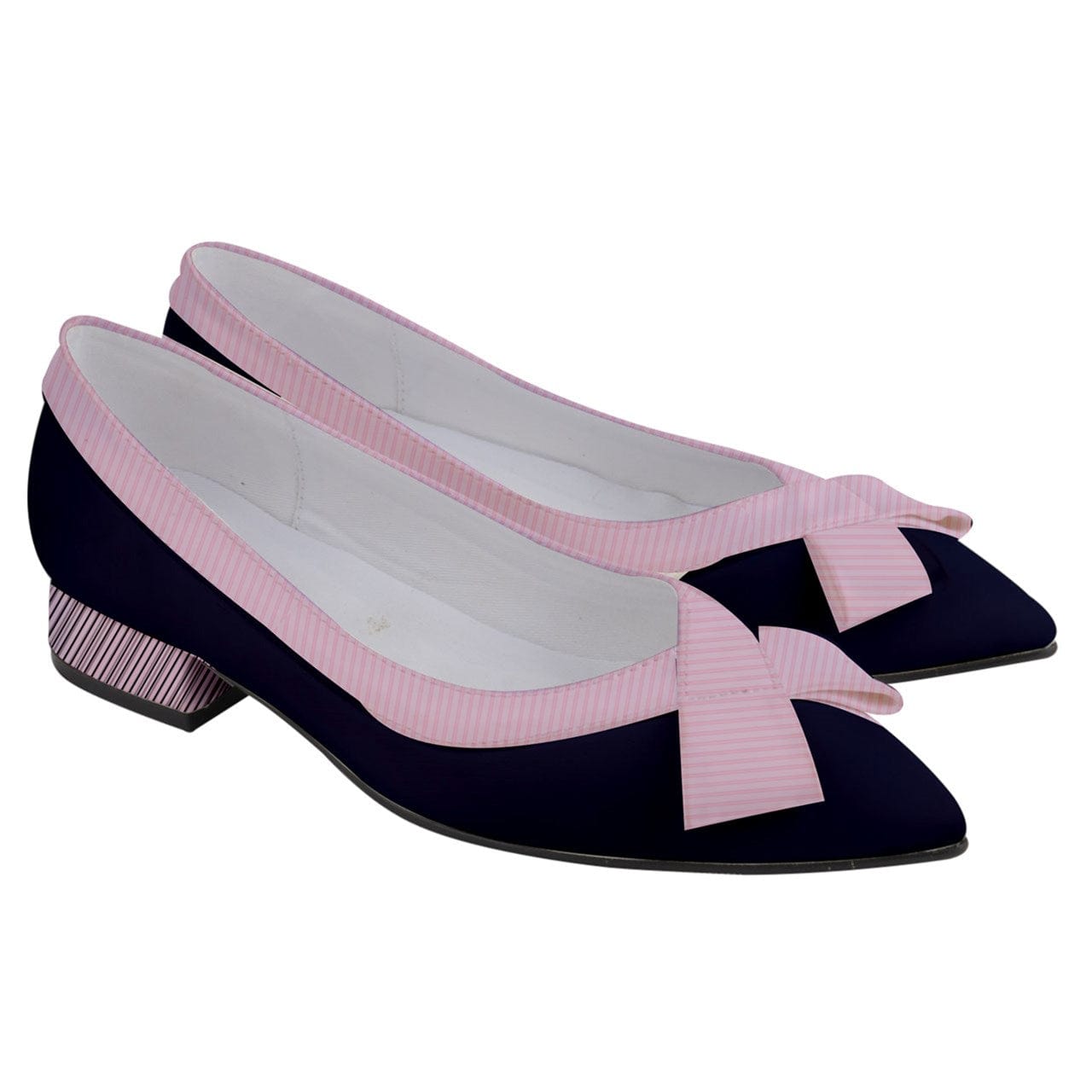 the-wheaten-store-women-s-bow-heels-navy-and-pink-heeled-sandals-32983541022917