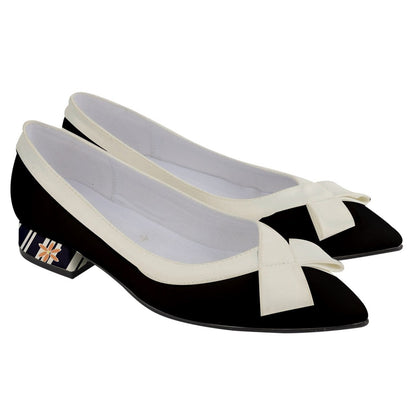 the-wheaten-store-women-s-bow-low-heels-pointed-ballerinas-black-and-white-heeled-sandals-33143234789573