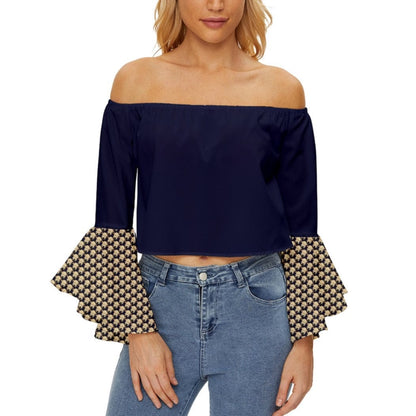 the-wheaten-store-women-s-off-shoulder-flutter-bell-sleeve-top-navy-blouses-33006169489605