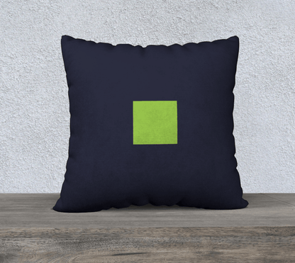 Housse de Coussin 22" - Vert et Marine 🇨🇦