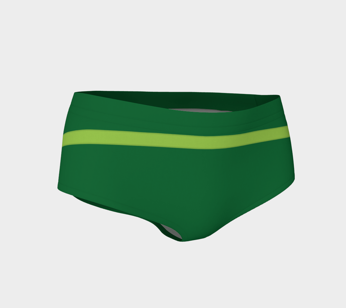 Athletic Mini-Shorts - Women - Green 🇨🇦