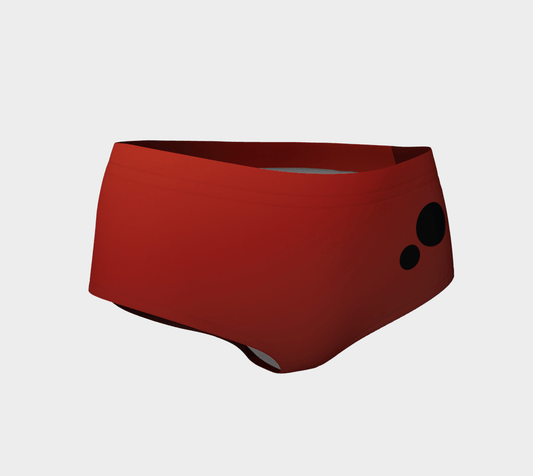 Athletic Mini-Shorts - Women - Red 🇨🇦