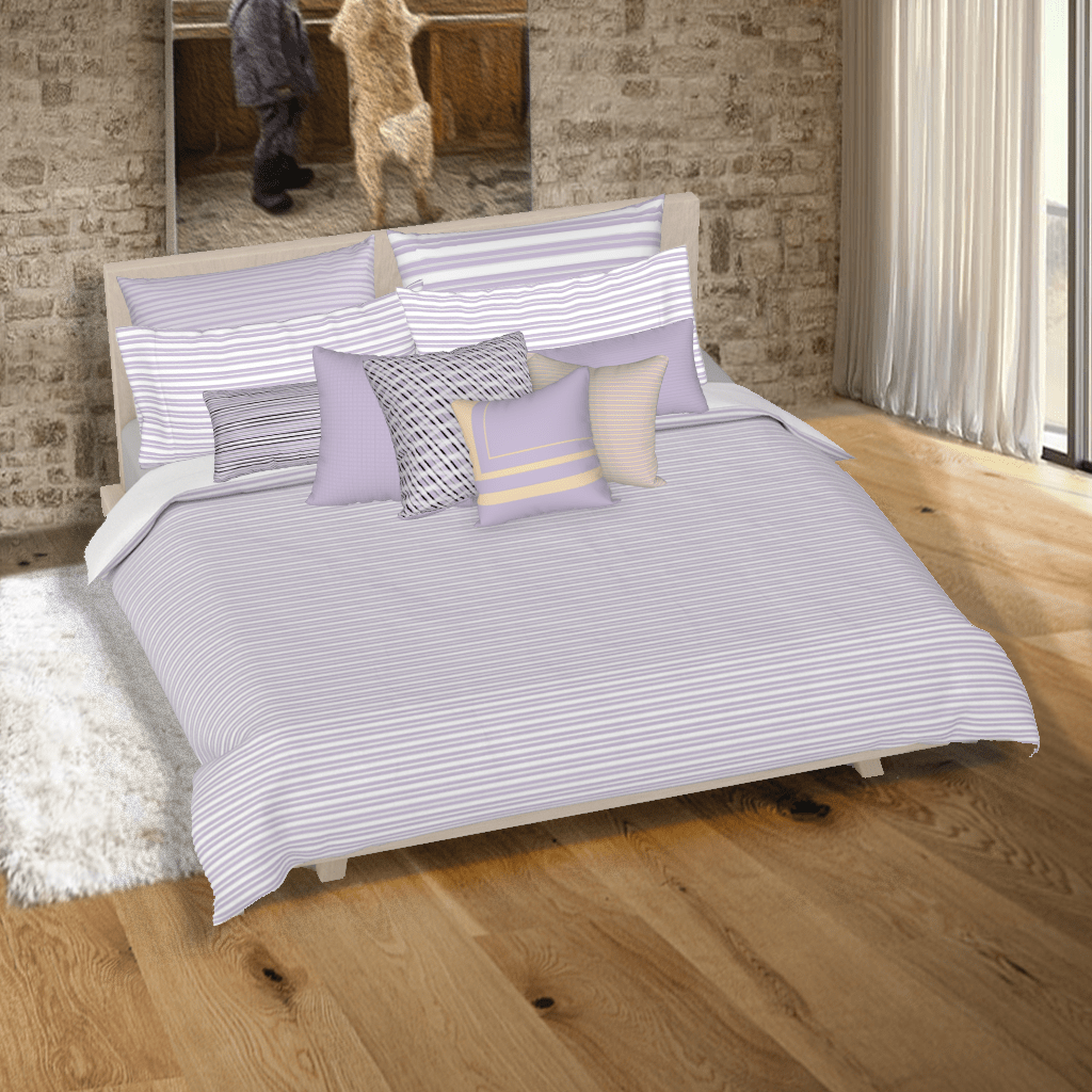 the wheaten store Duvet Cover - Lavender Purple