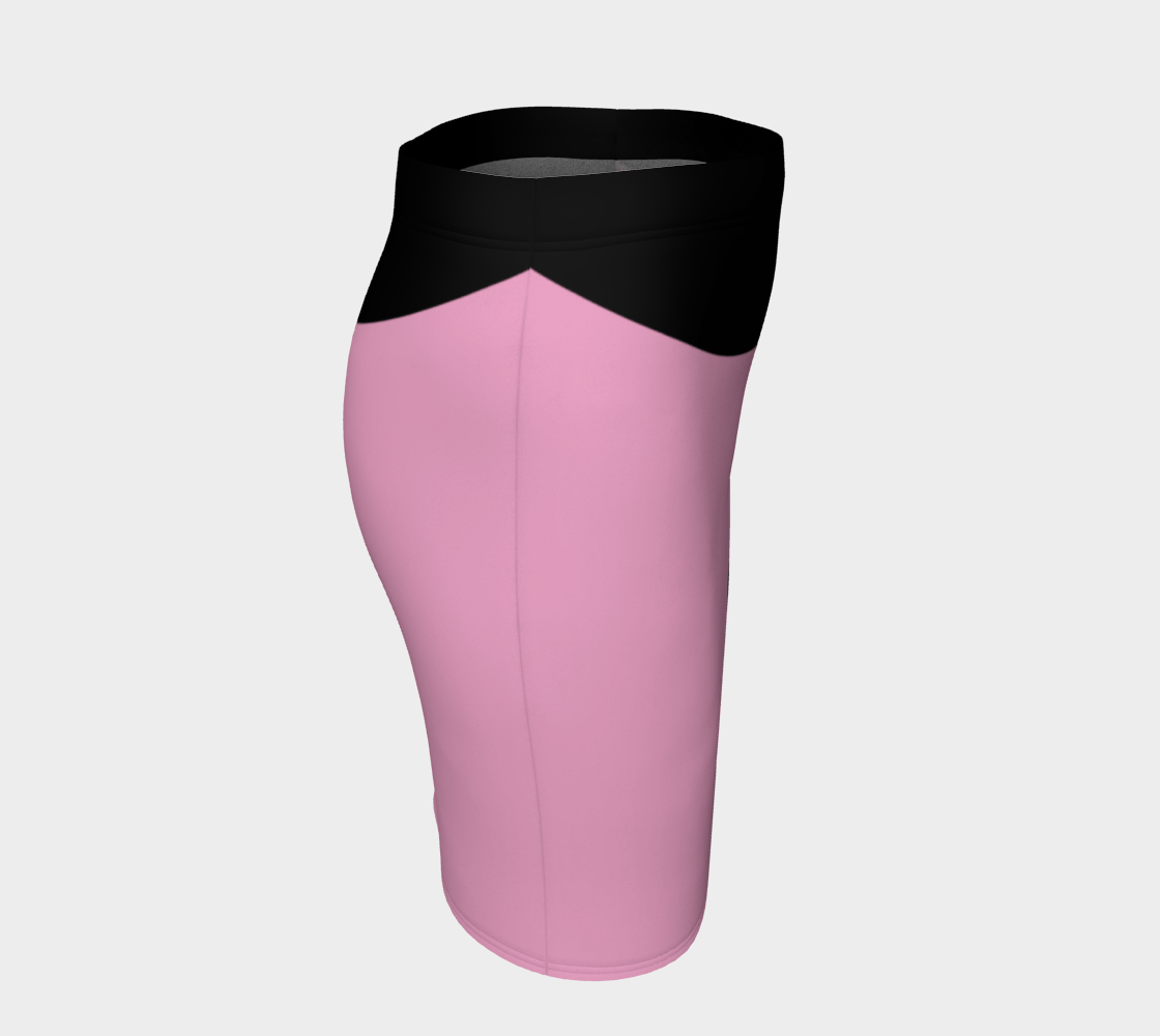 Fitted Skirt - Pink and Black 🇨🇦