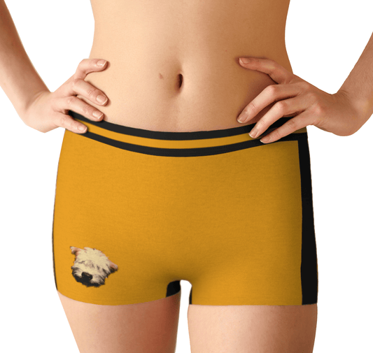 Gold Wheaten Puppy Undie Shorts - women 🇨🇦 - The Wheaten Store