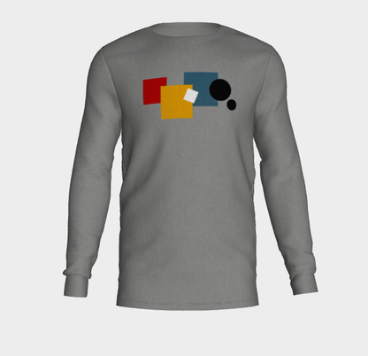 Men's Long T-SHirt - Squares 🇨🇦