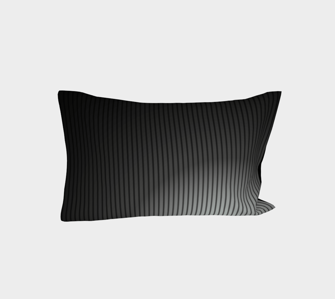 the wheaten store Moon light Pillow Cases -Black