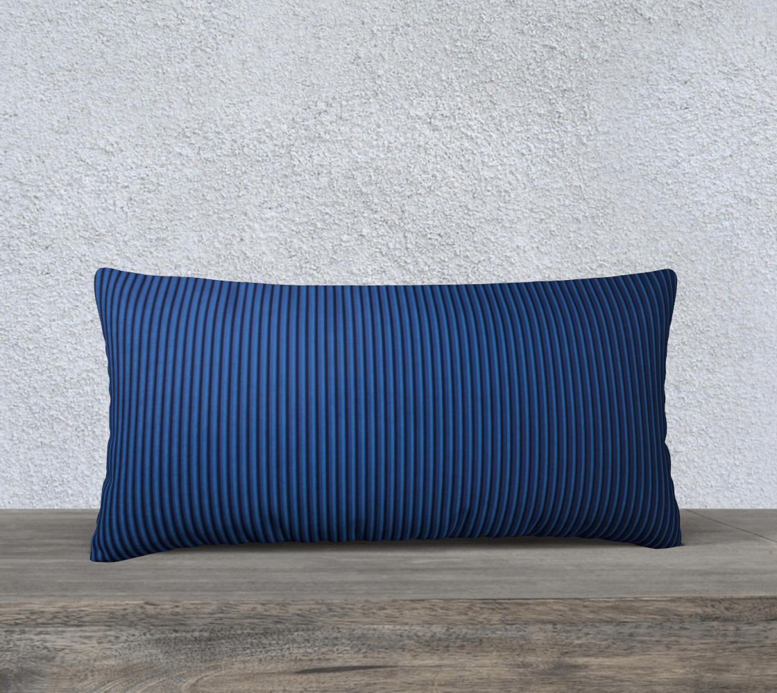 Ocean Blue Accent Cushion Cover - rectangle 🇨🇦