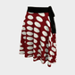 the-wheaten-store-retro-look-wrapped-skirt-polka-dots-red-wrap-skirt-black-matte-crepe