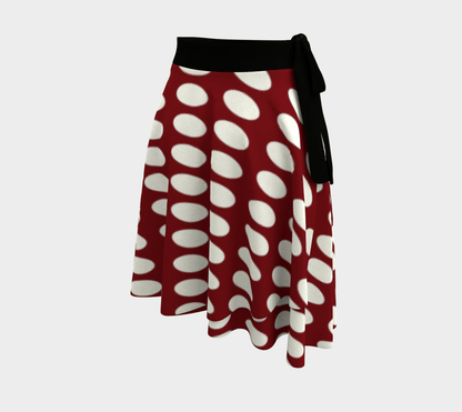 the-wheaten-store-retro-look-wrapped-skirt-polka-dots-red-wrap-skirt-black-matte-crepe