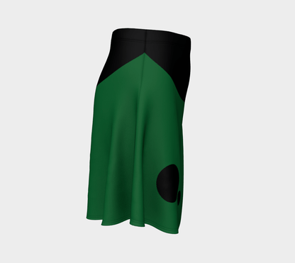 Skater Skirt - Green and Black 🇨🇦