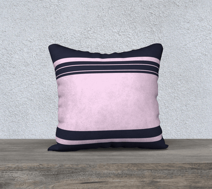 the-wheaten-store-square-accent-cushion-cover-marine-blue-and-pink-18-x-18-pillow-case-cotton-linen-canvas