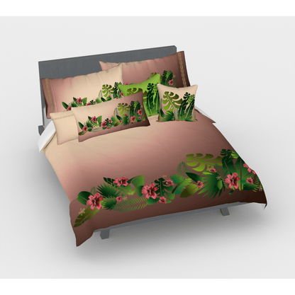 the-wheaten-store-tropical-pillow-case-vieux-rose-bed-pillow-sleeve