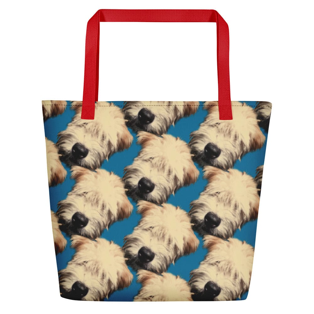 WHEATEN PUPPY - Sac de plage - BLEU CERULEAN