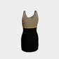 Black & Gold Wheaten Puppy Bodycon Dress 🇨🇦 - The Wheaten Store