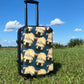 wheaten puppy design carry-one suitcase 