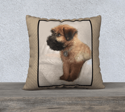 Wheaten Puppy - Cushion Cover 🇨🇦 - The Wheaten Store