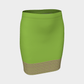 Thw ehaten Store Wheaten Puppy Fitted Skirt - Lime green