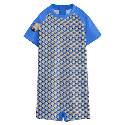 the wheaten store Wheaten Puppy Kids' Suit Swimwear