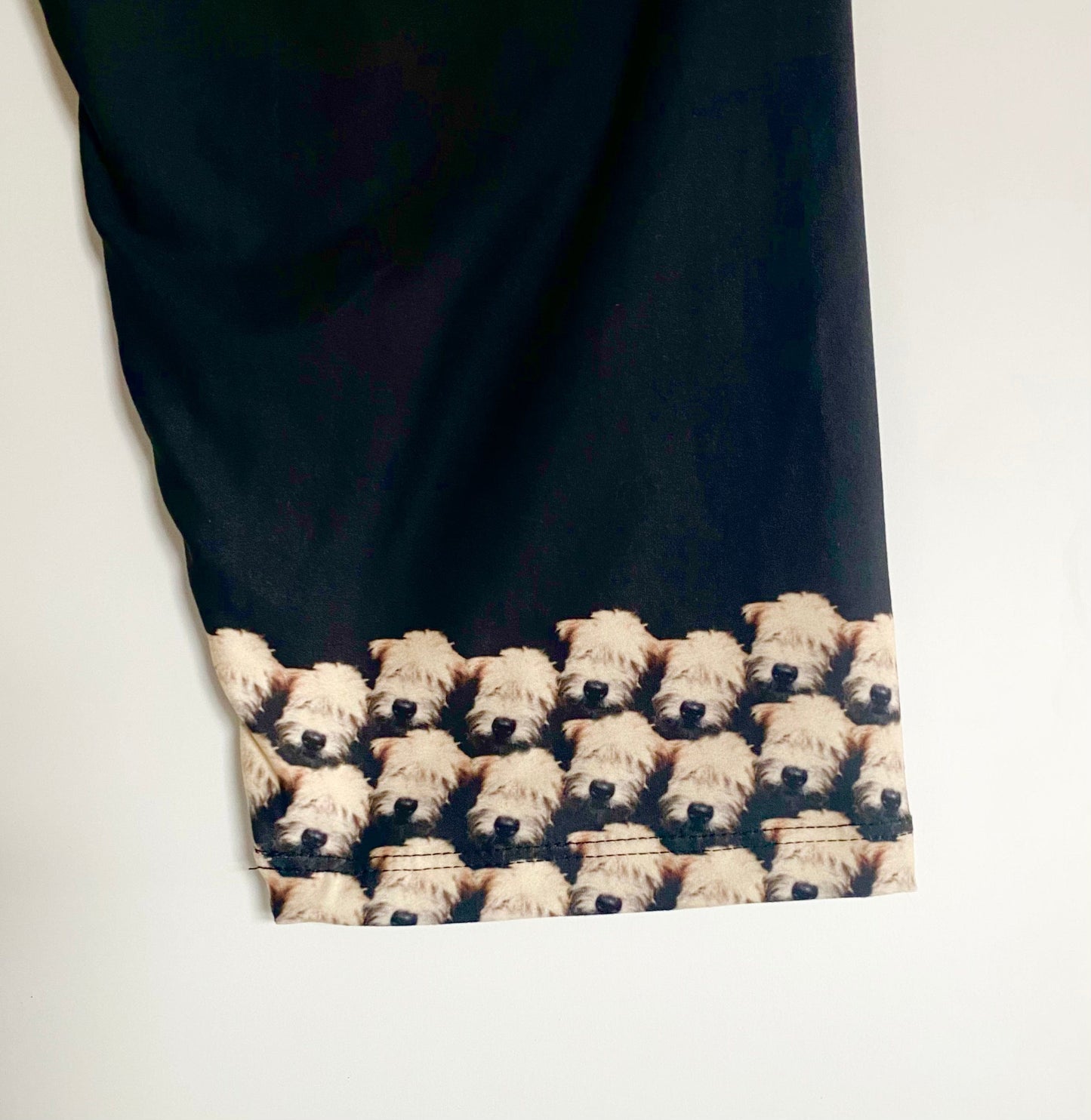 Black & Gold Wheaten Puppy Pants by the wheaten Store