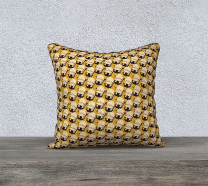 Wheaten Puppy Pillow Case - Gold 🇨🇦 - The Wheaten Store