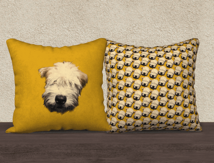 Wheaten Puppy Pillow Case - Gold 🇨🇦 - The Wheaten Store