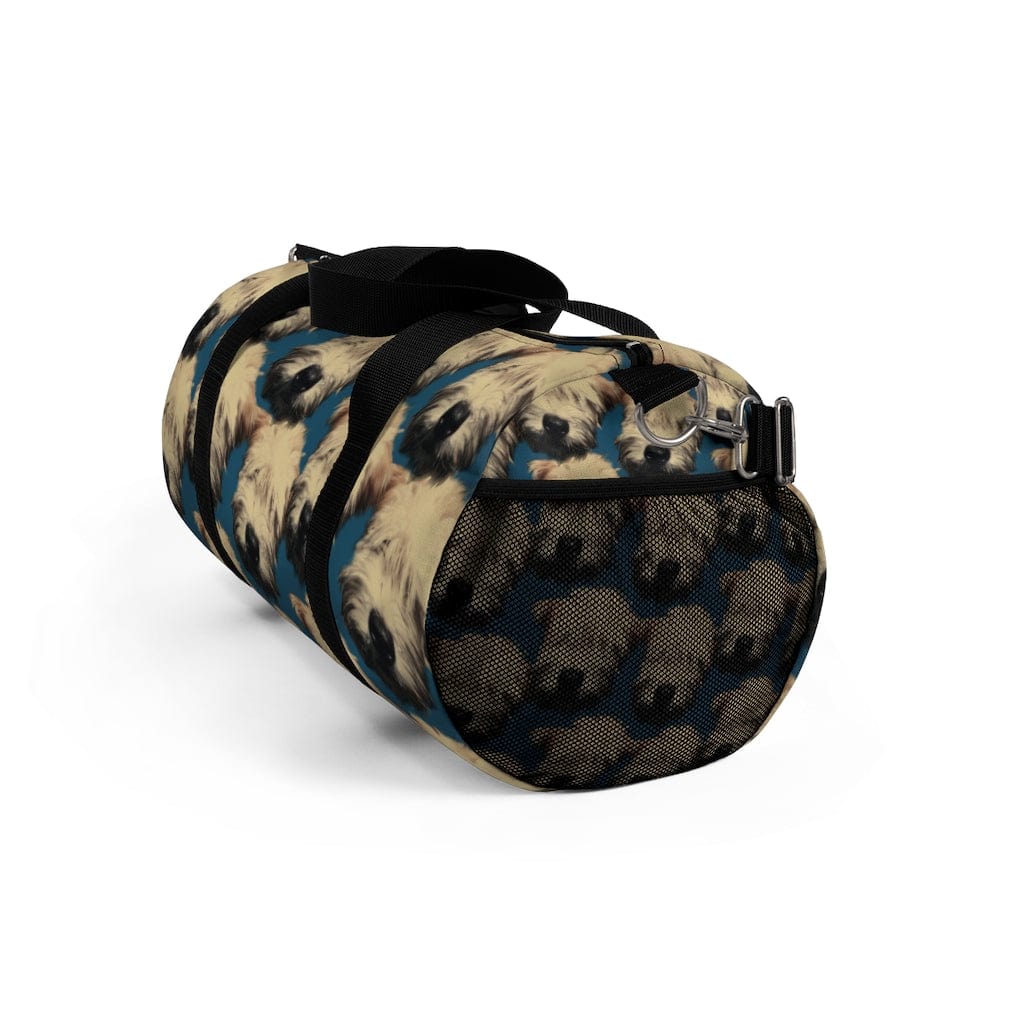 The Wheaten Store Round Duffel Bag - Cerulean Blue