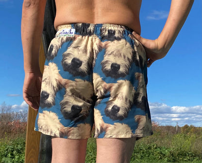 Wheaten puppy men’s swimsuit