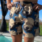 Wheaten puppy men’s swimsuit