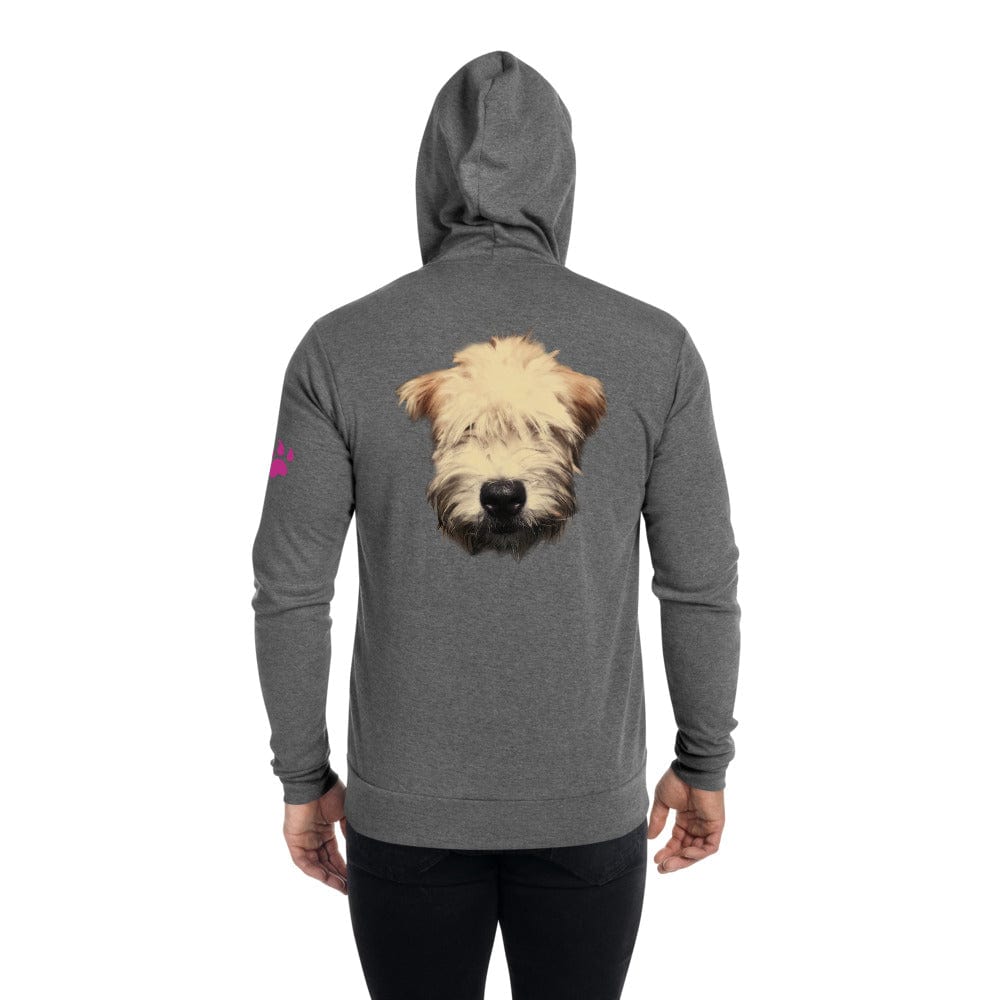 The Wheaten Store men zipped Hoodie