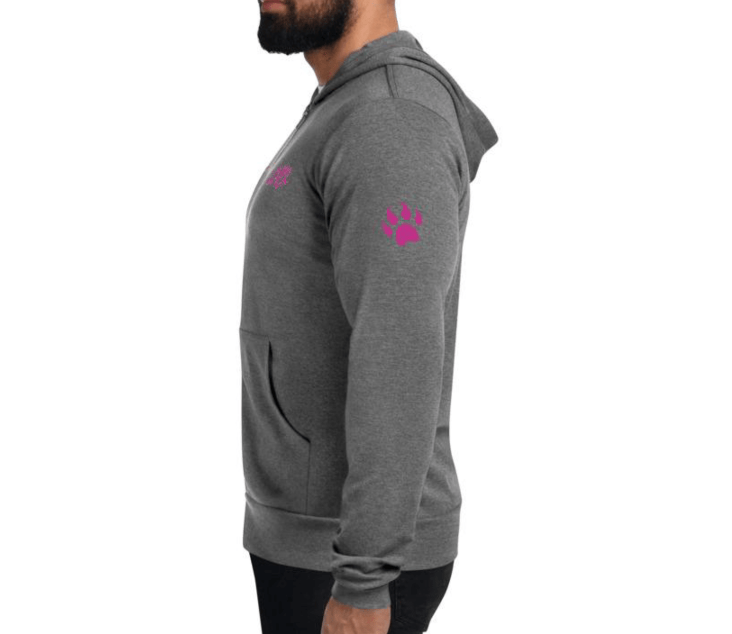 The Wheaten Store Unisex zipped Hoodie