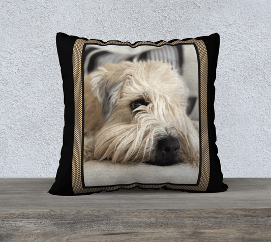 Wheaten Terrier 22" Cushion Cover 🇨🇦 - The Wheaten Store